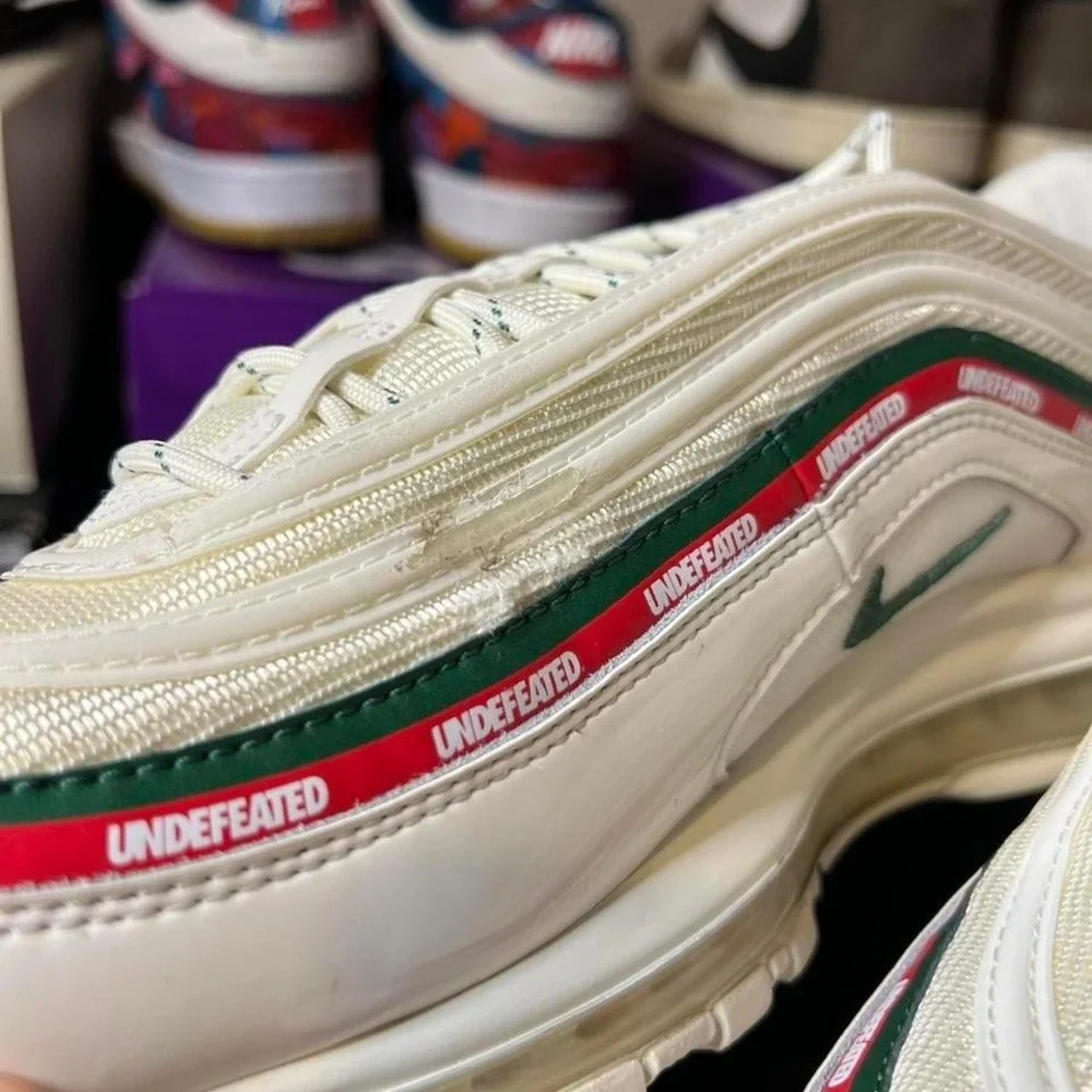 Size 12‎ - Nike Air Max 97 OG x Undefeated Sail 2017